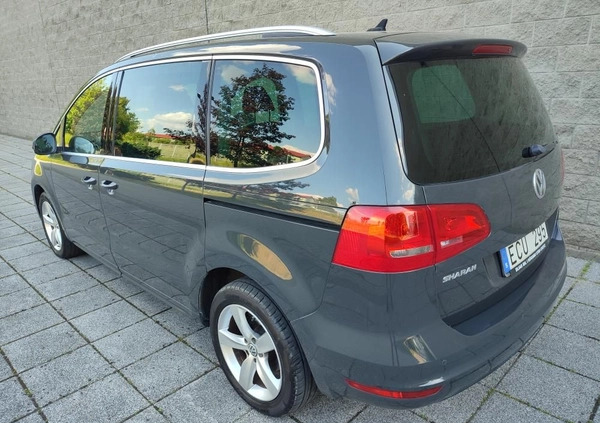 Volkswagen Sharan cena 39900 przebieg: 238000, rok produkcji 2011 z Będzin małe 254